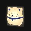 Annmore Luce Notturna Bambini da Presa con Sensore Crepuscolare, Lampada Gatto Decorazioni Camera da Letto Ragazza, Lucina Notte Neonati Allattamento, Illuminazione Parete per Corridoio, Regalo Bambino