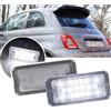 POPMOTORZ LED Luci Targa Nessun Errore Canbus per Fiat/Abarth 500