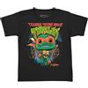 Funko Pocket Pop! & Tee: Teenage Mutant Ninja Turtles - (Teenage Mutant Ninja Turtles (TMNT)) - Extra Large-(XL)-T-Shirt-Vestiti con Minifigure in Vinile da Collezione - Idea Regalo per Bambini Unisex