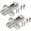 GAMOBIFER Base per Cerniere SALICE con Innesto e Sgancio Rapido. (Croce, H06)