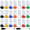 Meetory 45 pennarelli vuoti da gioco e 35 supporti per carte da gioco con 2 pennarelli neri, carte gettoni in plastica fai da te con 7 supporti per carte multicolore per bomboniere
