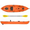 Atlantis Kayak - Canoa Wave Atlantis arancio 305 cm - 2 gavoni + seggiolino + pagaia + ruotino + porta canna da pesca