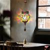 Artpad Vintage turco mosaico a sospensione in vetro colorato paralume E27 Base LED soggiorno bar ristorante appeso luce