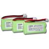 vhbw 3x NiMH batteria 700mAh (2.4V) compatibile con telefono cordless Siemens Gigaset A260 Trio, A265, A345 sostituisce V30145-K1310-X359, V30145-K1310-X383.