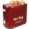 BEPER BT.150Y Macchina per Hot Dog, 5 Livelli di Cottura, 750 Watt, Design Vintage, Rosso