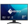 EIZO Monitor 27" LED IPS FlexScan EV2740X-BK 3840x2160 4K Ultra HD Tempo di Risposta 5 ms
