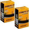 Continental Mtb Tube 26, Tubo interno Unisex-Adult, Nero, Pacco da 2