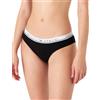 Emporio Armani Women's 2-Pack Iconic Logoband Brief Slip, Black, S (Pacco da 2) da Donna