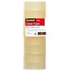 Scotch Nastro Adesivo 3M, Trasparente Acrilico, 19 mm x 33 m, Confezione Torretta da 8 Pezzi - Ottimo per l'uso a casa e in ufficio