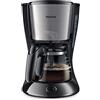 Versuni Philips HD7435/20, Macchina del caffè in metallo Daily Mini, 600 W, Aroma Swirl, Nero