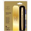 Parker Frontier Gold GT Roller Ball Pen RB Rollerball Trim nuovo con scatola blu