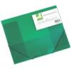 Q-CONNECT Cartellina a 3 lembi Q-Connect A4 ppl dorso espandibile 0-3 cm verde - KF02313