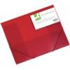 Q-CONNECT Cartellina a 3 lembi Q-Connect A4 ppl dorso espandibile 0-3 cm rosso - KF02311