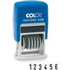 COLOP Timbro mini numeratore S126 6colonne 3,8mm autoinchiostrante COLOP