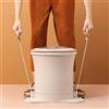 BAHOJAS Asciugatrice portatile compatta per vestiti, asciuga facilmente il bucato in pochi minuti, mini asciugatrice manuale non elettrica, ideale per appartamenti, dormitori, campeggio, design salvaspazio