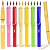 AUAUY 6PZ Matita Senza Inchiostro Colorate, Eterna Matita per Scrivere | 12 Colori Pennino di Ricambio, per Bambini, Adulti, Home, Office Scolastico