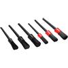 SIXTOL CAR Detailing Drill Brush 6 Set di spazzole per la pulizia dell'auto, 6 pezzi | cura professionale auto | pulizia e lavaggio dell'auto | per interni ed esterni | motore, ruote | pulizia della casa