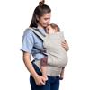 Beco Marsupio Bambino 24-48 Mesi, Cotone, Seduta Larga, Ecru | Porta a Zaino o Frontale per trekking e viaggi, Cappuccio Nanna, Tasca Telefono e Cintura Imbottita, fino all'età prescolare.