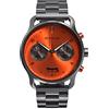 DeTomaso SORPASSO BRIVIDO Orologio da polso da uomo analogico al quarzo Stainless Steel Grigio, grigio, Bracciale
