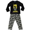 SUN CITY Pigiama Ufficiale DC Comics Batman in Cotone Maniche Lunghe Bambino 3434