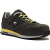 GARSPORT Monza Low 3 S3S, Scarpa Antinfortunistica Uomo, Antracite/Giallo, 38 EU