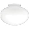 Westinghouse 8705140 Paralume Opal Frosted Mushroom Shade, Vetro, Bianco