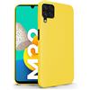 N NEWTOP Cover Compatibile per Samsung Galaxy M32, Custodia TPU SOFT Gel Silicone Ultra Slim Sottile Flessibile Case Posteriore Protettiva (Giallo)