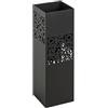 HAKU Möbel Portaombrelli nero, metallo - Dim. L 16 cm x A 48 cm x P 16 cm, Stile Moderno