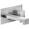 NOBILI RUBINETTERIA Nobili Rubinetterie - Mia Miscelatore lavabo parete acciaio inox - MI102198IX