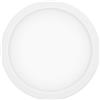 Eglo connect.z Smart Home Led faretto da incasso per il bagno Fueva-Z in alluminio bianco, ultra piatto, Ø 216 mm, ZigBee, app e comando vocale, luce regolabile, dimmerabile, IP44