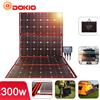 Dokio 300w 12v Kit pannello solare portatile Per batteria/roulotte/power station