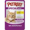 PETREET Monoproteico Pollo- Per gatti adulti - Confezione da 24 Buste x 70 gr