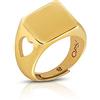 OPSOBJECTS Ops Objects Anello Chevalièr in donna Argento 925,Oro-