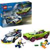 LEGO 60415 INSEGUIMENTO DELLA MACCHINA DA CORSA CITY