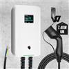 Morec ev Cavo 7KW Tipo 2 Stazione di Ricarica EV Spina Standard Europeo 32A IEC 62196-2 con Power Wire alla Scatola di distribuzione Wallbox Portatile Veloce 7.68kw 6,1m
