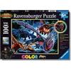 Ravensburger - Puzzles XXL Dragons B | Puzzle Bambini 6 Anni In Su | Puzzle Ravensburger 100 Pezzi | Giochi Per Bambini 36 X 49 Cm | Regalo Bambino 6 Anni O Più