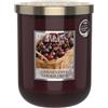 Heart and Home HEART & HOME - Candela profumata a base di cera naturale di soia per la casa - Grande barattolo di ciliegia nera gourmet - Durata di combustione 75 ore - Regalo, decorazione e profumo per la casa