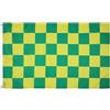 AZ FLAG BANDIERA A SCACCHI VERDI E GIALLI 90x60cm - BANDIERA SCACCHIERA VERDE E GIALLA 60 x 90 cm - AZ FLAG