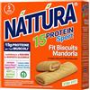 NATTURA PROTEIN SPORT Biscotti Proteici alla Mandorla Avena, Biscotti Senza Zuccheri Aggiunti, Biscotti per Sportivi, Senza Lattosio, 15% di Proteine, 5 Confezioni da 25g