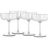 LUIGI BORMIOLI Jazz confezione 4 coppe cocktail 30 cl Ø cm 10,5x14,2h C479