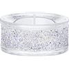 Swarovski Shimmer Portacandele, con Cristalli Swarovski a Effetto Aurora Borealis, Viola