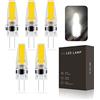 BVCL G4 LED Lampadina, 3W sostituisce 30W alogena,270 Lumen, AC/DC 12-24V, 360 ° Angolo di Luce, Dimmerabile LED G4 Lampadina Senza Flash