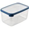 Curver Keter Curver Scatola ermetica, Blu Scuro (Eco Line), Rettangolo 6,5 L