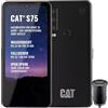 Caterpillar Cat S75 - Robusto smartphone 5G con collegamento satellitare (IP68 e IP69K, MIL SPEC 810H, super luminoso 6.58 FHD+ 120Hz, Octa Core 2 GHz, batteria da 5000 mAh, 6 GB/128 GB, Android 12) - Nero