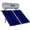 Baxi Pannello Solare Termico Modello STS+ SLIM 300 2.0 Circolazione Naturale 300 Litri Collettori 2 Tetto Piano e inclinato