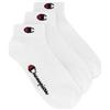 CHAMPION 3PK QUARTER SOCKS Calze Tre Paia