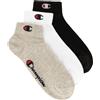 CHAMPION 3PK QUARTER SOCKS Calze Tre Paia