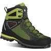 KAYLAND CROSS MOUNTAIN GTX BLACK-LIME Scarpe Trekking Uomo ERGO Tech con intersuola Microporous + TPU