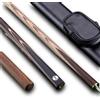 Sinsilvie Queues de Snooker 3/4 articulé en frêne 9,5mm + Sacs et housses Snooker + Prolunga Stecca da Biliardo (A)