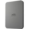 LaCie Mobile Drive Secure disco rigido esterno 2 TB Grigio
